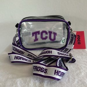 TCU Clear Crossbody Bag